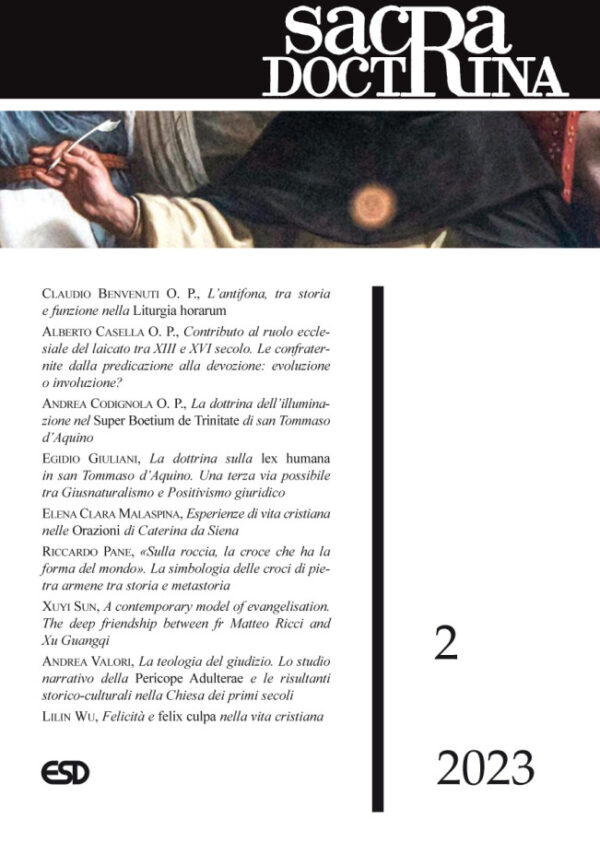 PRIMA pagina sacra doctrina del 2023 secondo numero